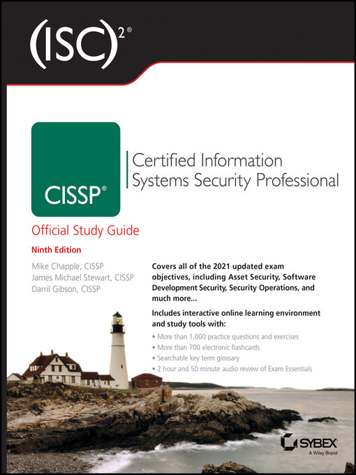 Title details for (ISC)2 CISSP Certified Information Systems Security Professional Official Study Guide by Mike Chapple - Available